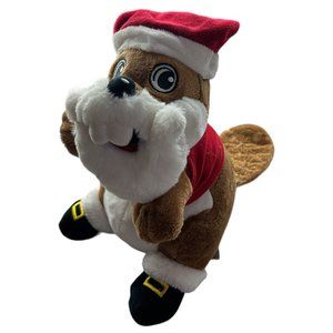 Buc-ees Plush Christmas Santa Beaver